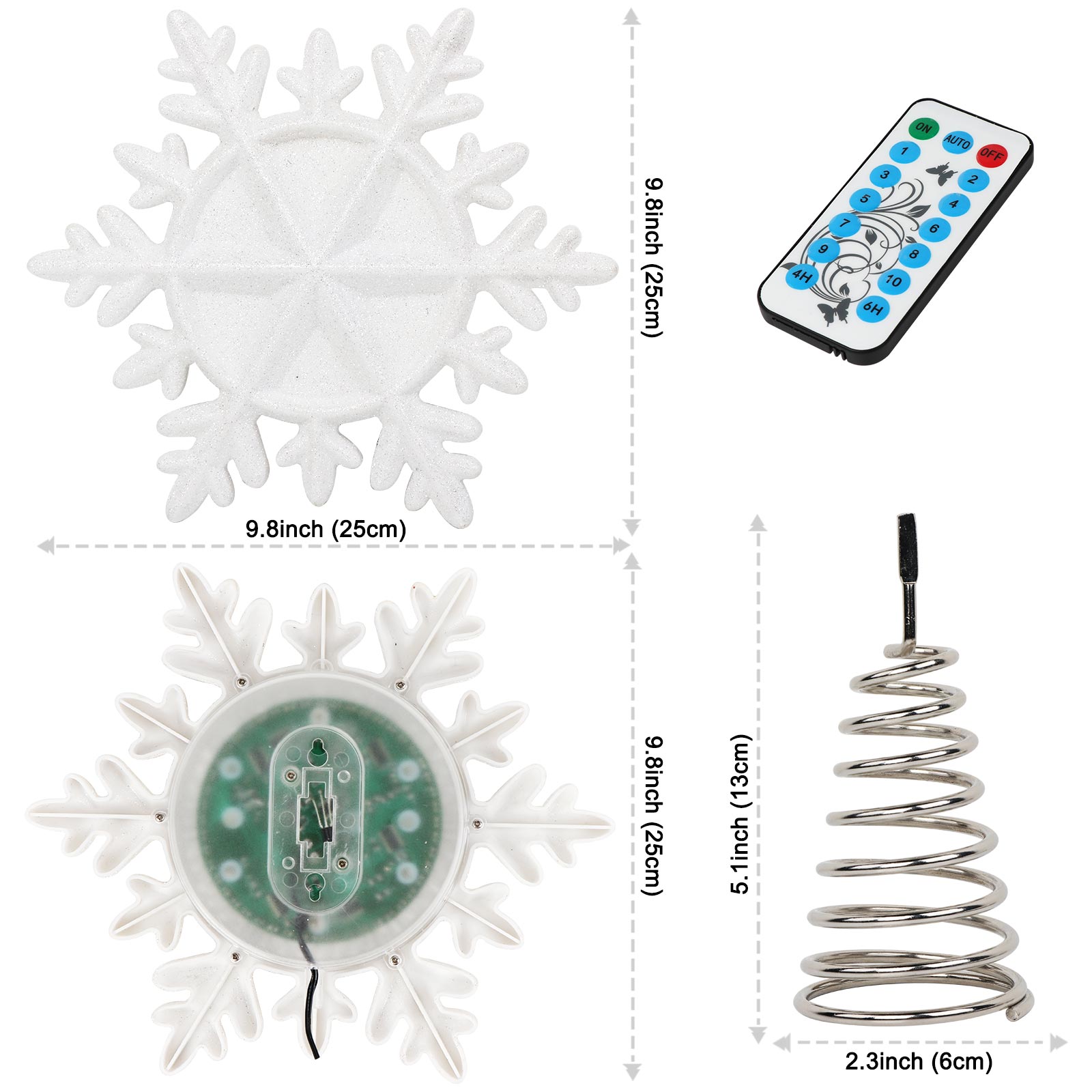 OurWarm Lighted Christmas Tree – Star Tree Topper Bewertung und Preis
