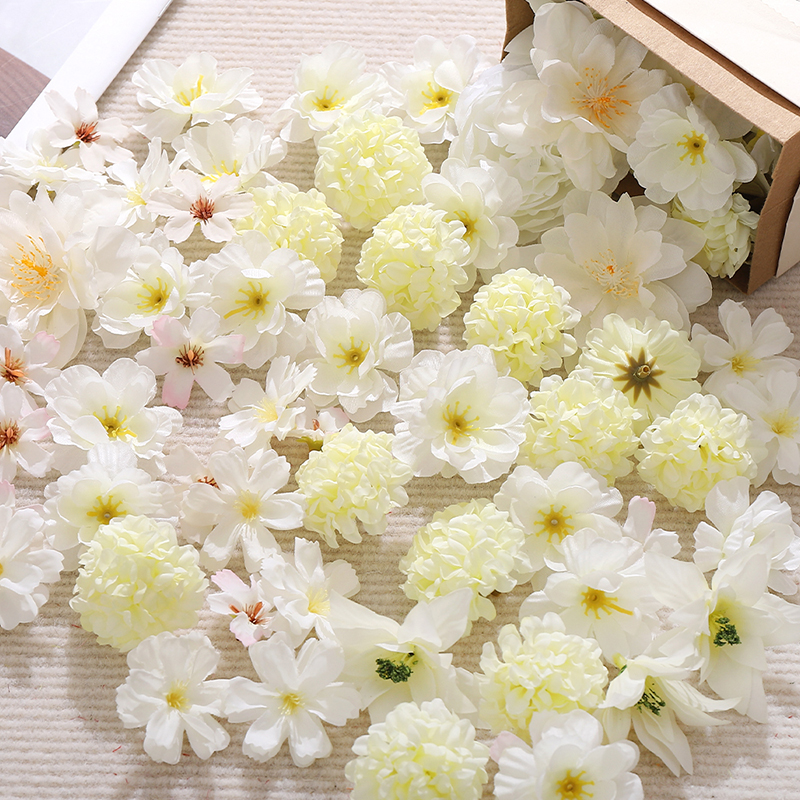 20Pcs Mix White Artificial Flo – Christmas Wreath Fake Bewertung und Preis