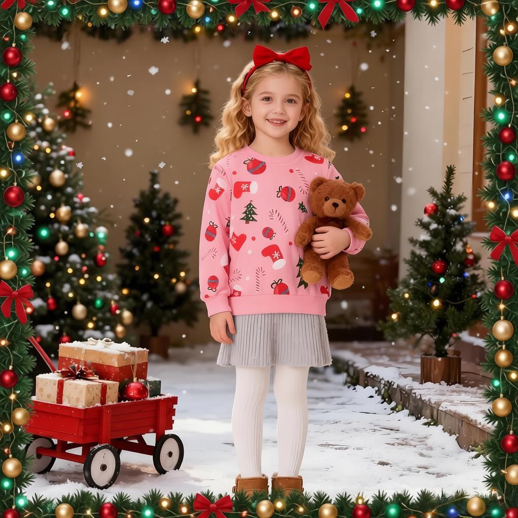 Toddler Girl Pink Christmas Sw – Christmas Stocking Hanging Bewertung und Preis