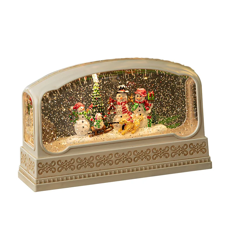 Rectangular Resin Snow Globe M – Snow Globe Musical Bewertung und Preis