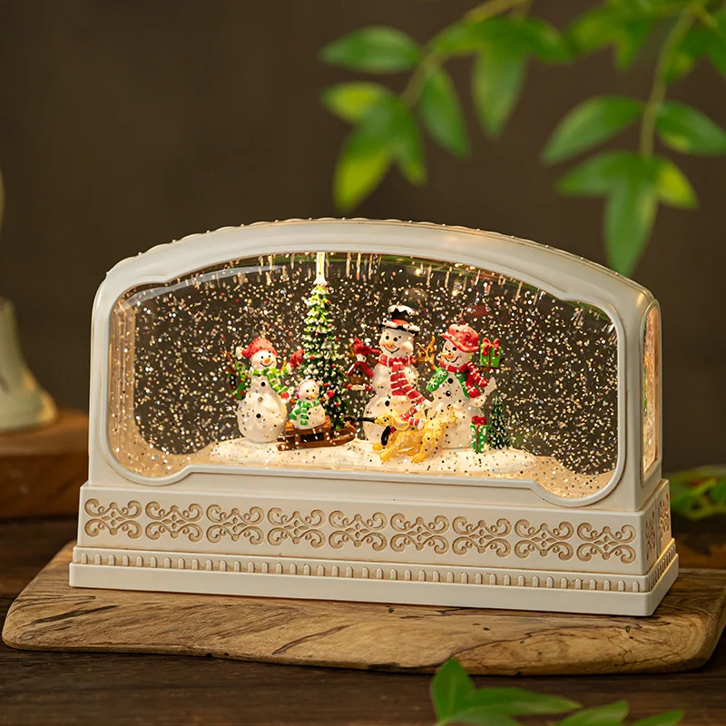 Rectangular Resin Snow Globe M – Snow Globe Musical Bewertung und Preis