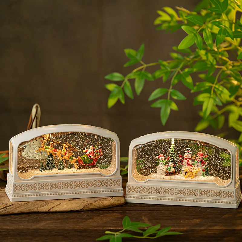 Rectangular Resin Snow Globe M – Snow Globe Musical Bewertung und Preis