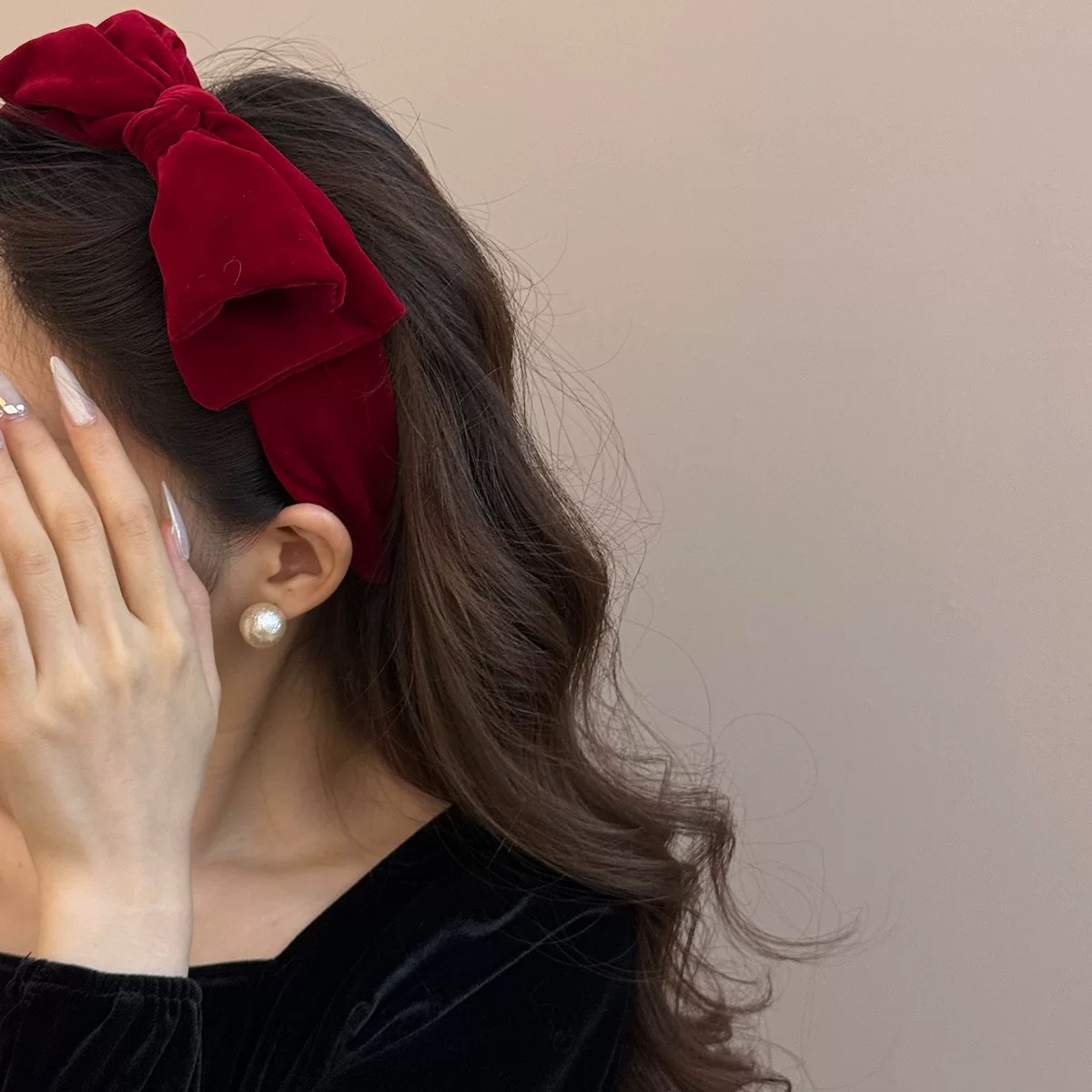 AWAYTR 1pc Large Velvet Bow Ha – Ribbon Bow Gift Bewertung und Preis