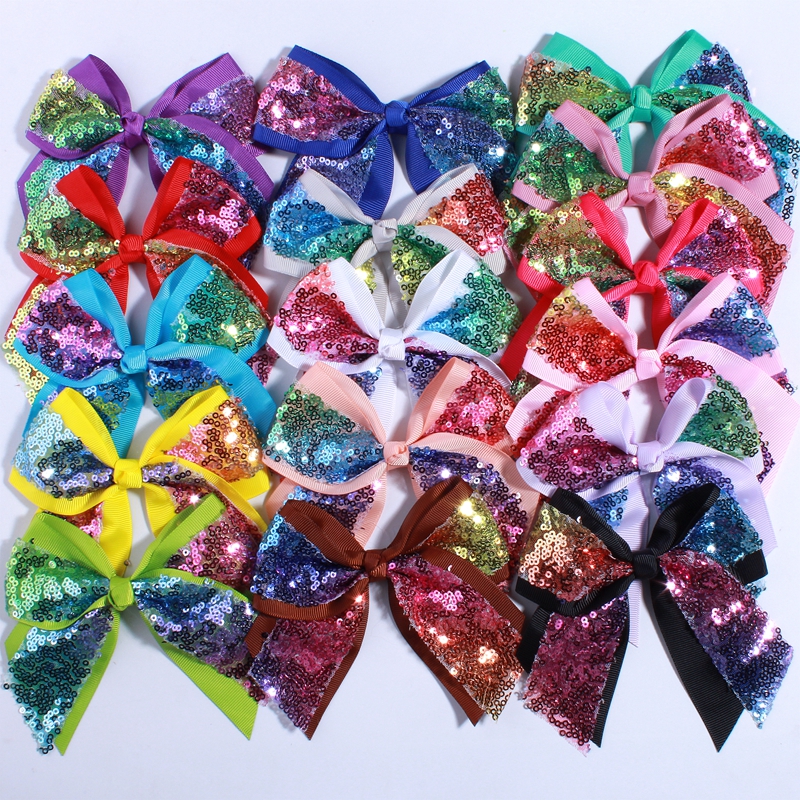 12CM Big Bling Sequins Grosgra – Ribbon Bow Gift Bewertung und Preis