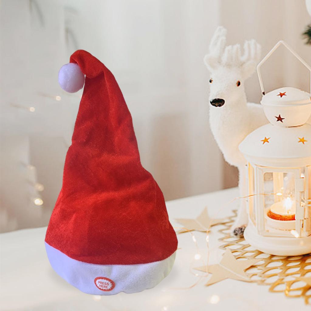 Singing Dancing Santa Hats Dec – Santa Hat Plush Bewertung und Preis