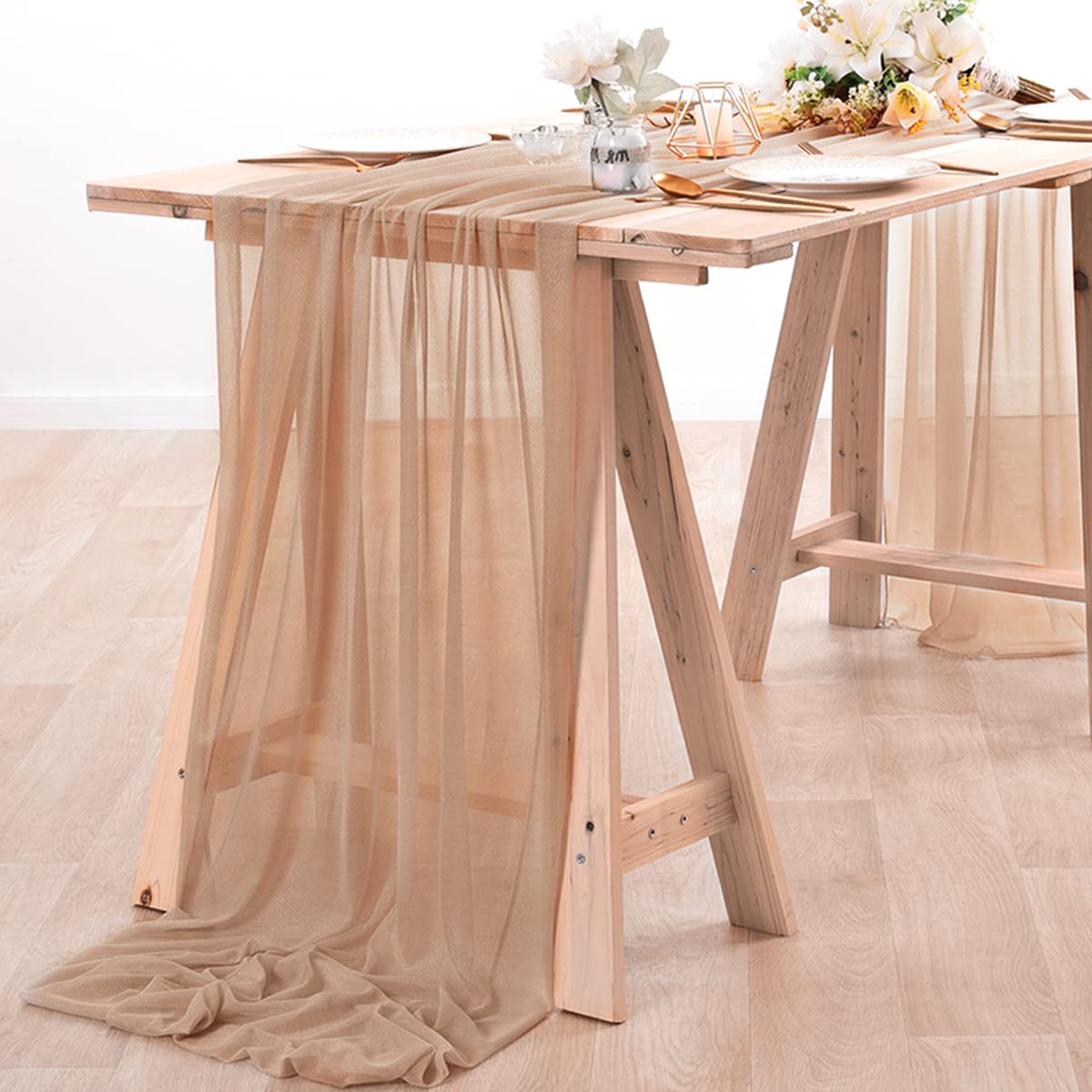 Chiffon Table Runner Nude Shee – Christmas Table Runner Bewertung und Preis