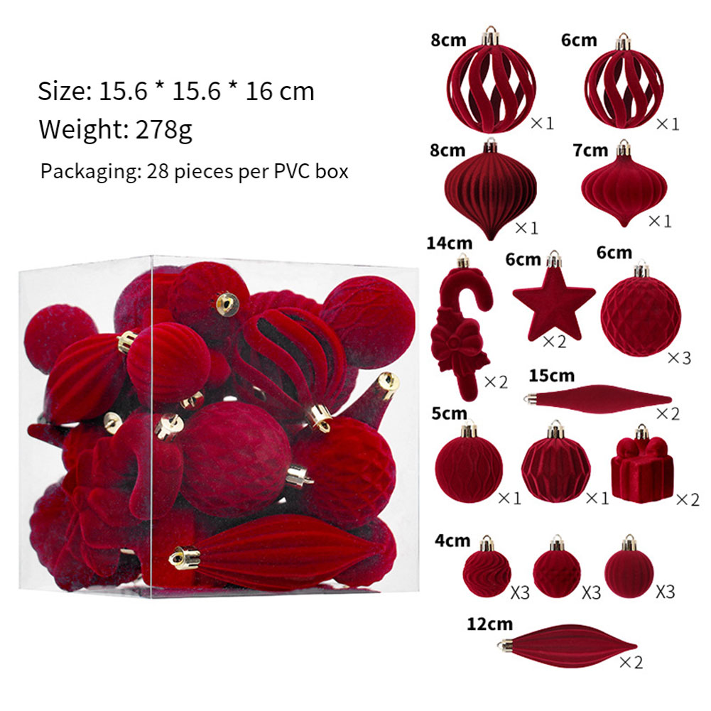  28PCS Christmas Balls Christ – Ornament Ball Set Bewertung und Preis