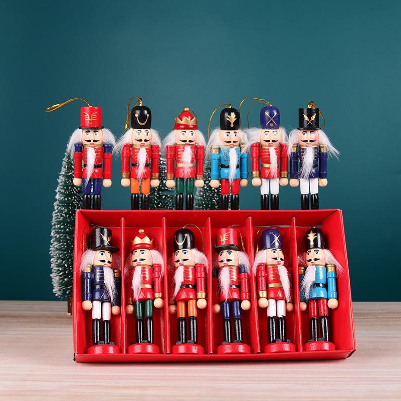 1/3/6Pcs Desktop Decor 12cm Mi – Nutcracker Figurine Bewertung und Preis
