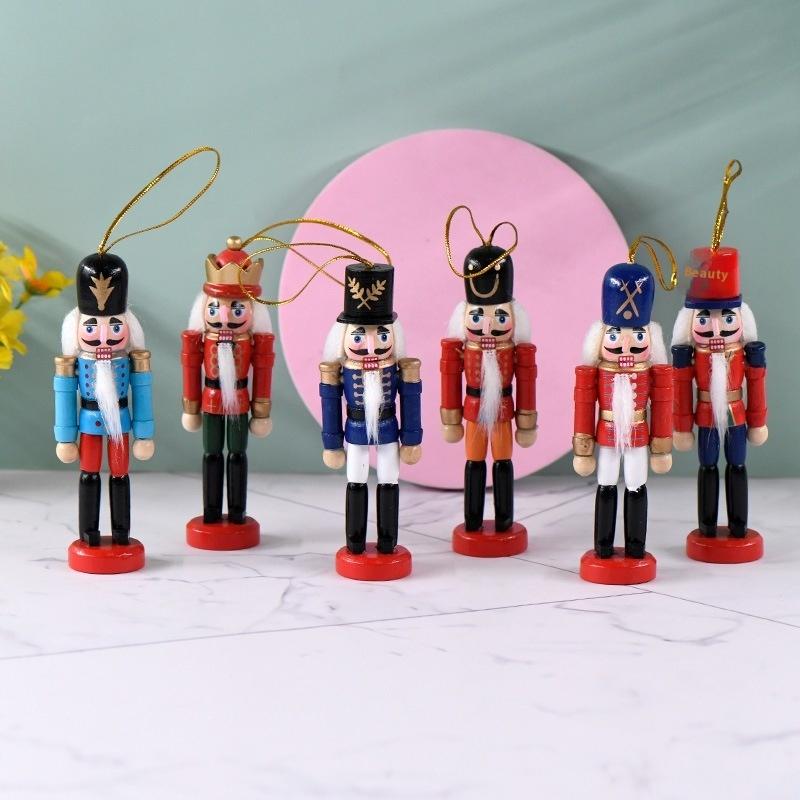 1/3/6Pcs Desktop Decor 12cm Mi – Nutcracker Figurine Bewertung und Preis