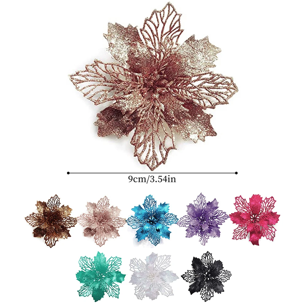 9cm Glitter Artifical Christma – Christmas Wreath Fake Bewertung und Preis