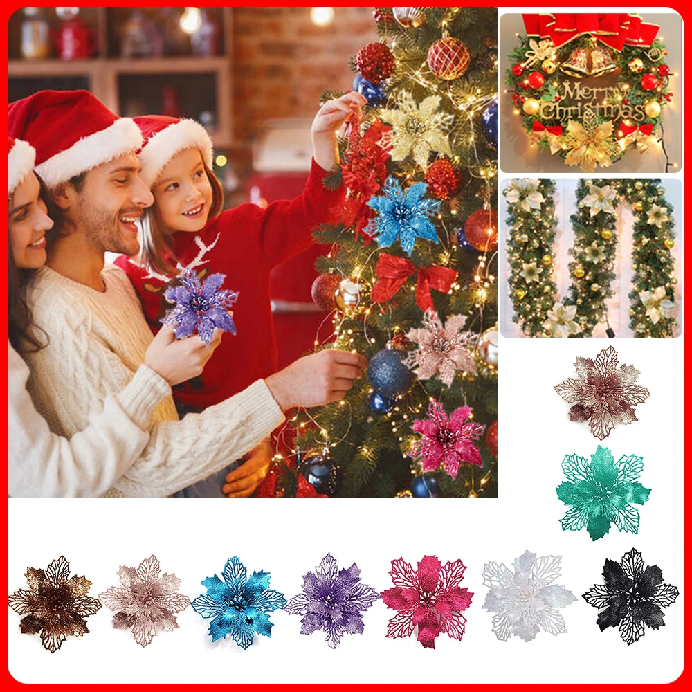 9cm Glitter Artifical Christma – Christmas Wreath Fake Bewertung und Preis