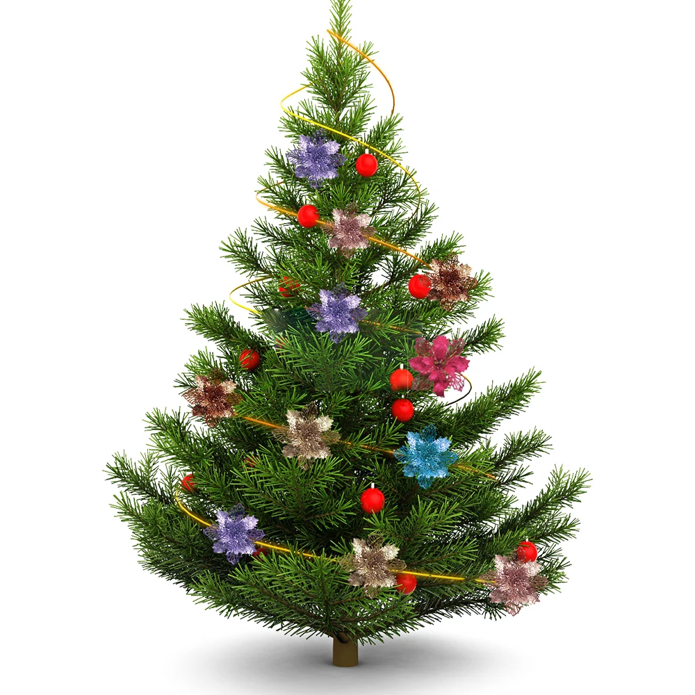 9cm Glitter Artifical Christma – Christmas Wreath Fake Bewertung und Preis