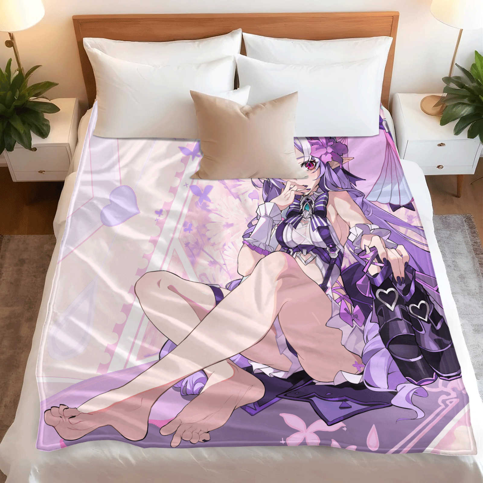 Cartoon Zenless Zone Zero  Fla – Christmas Throw Blanket Bewertung und Preis