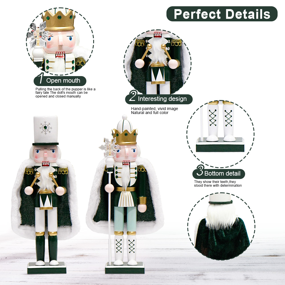 30CM Nutcracker snowflake cape – Nutcracker Figurine Bewertung und Preis