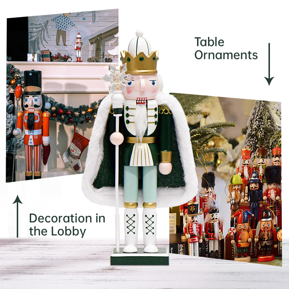 30CM Nutcracker snowflake cape – Nutcracker Figurine Bewertung und Preis