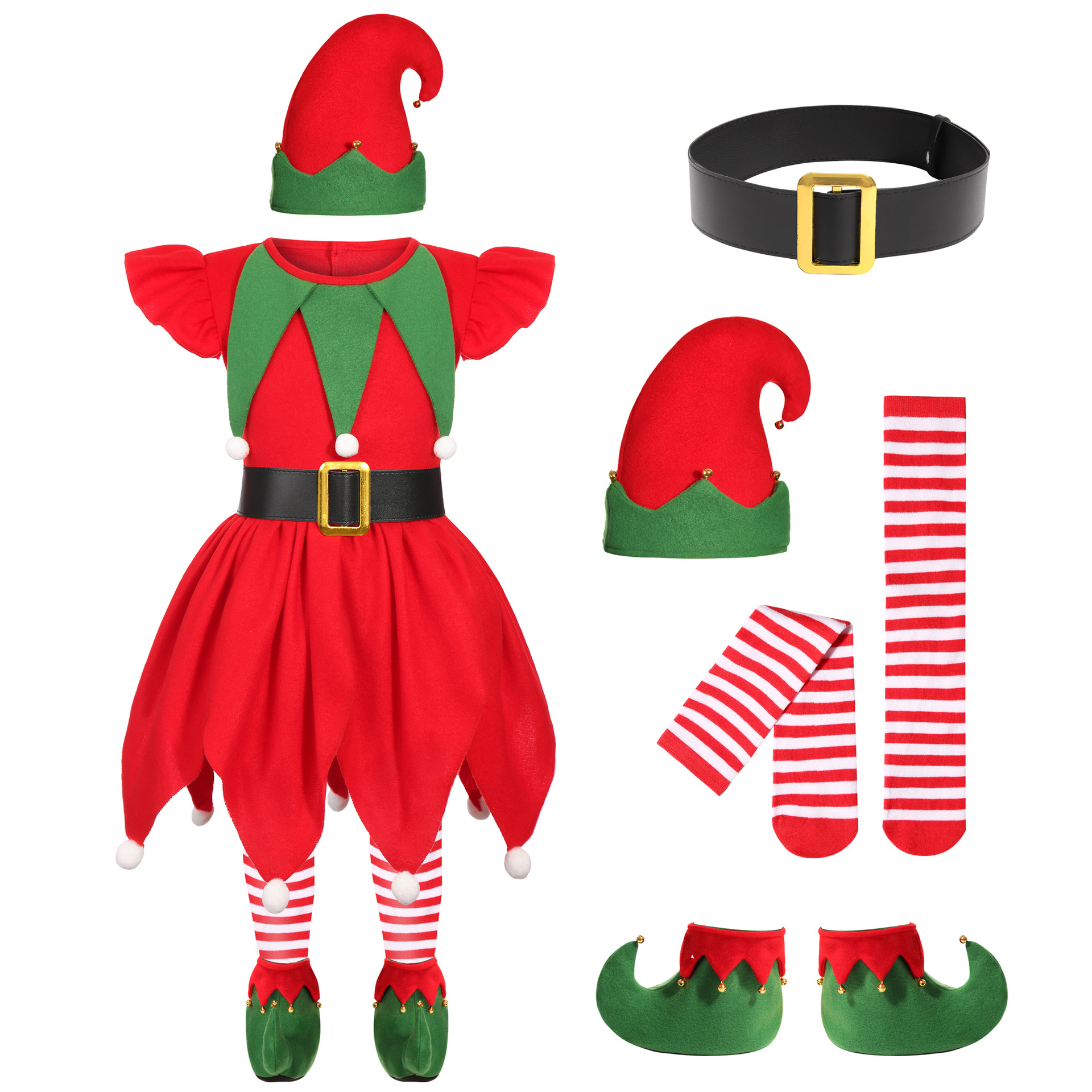 Girls Christmas Green Elf Cost – Elf Costume Christmas Bewertung und Preis