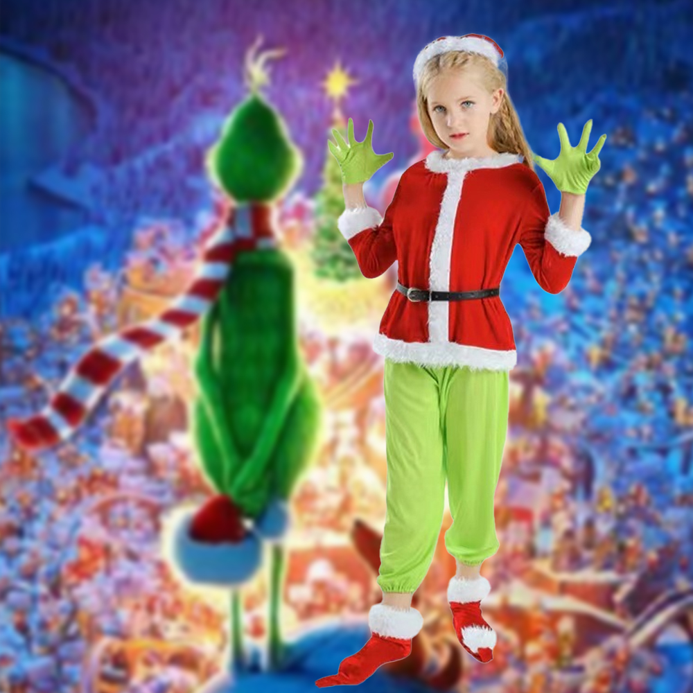 Christmas Family Cosplay Costu – Elf Costume Christmas Bewertung und Preis