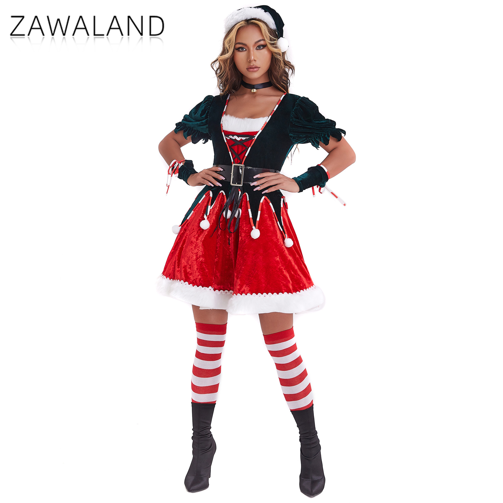 Christmas Elf Cosplay Dresses  – Elf Costume Christmas Bewertung und Preis