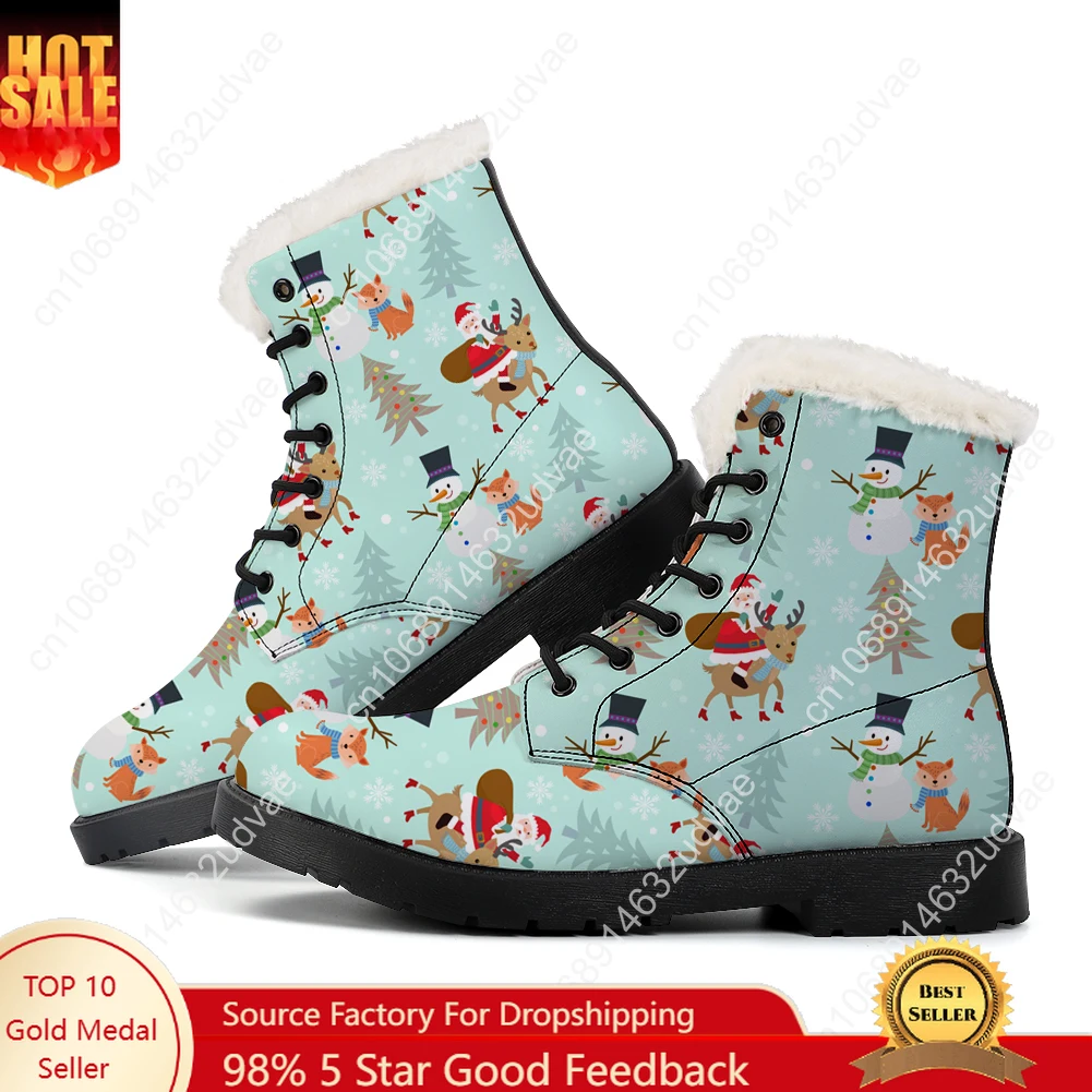 Christmas Plush Boots Mens Wom – Christmas Lights Outdoor Bewertung und Preis