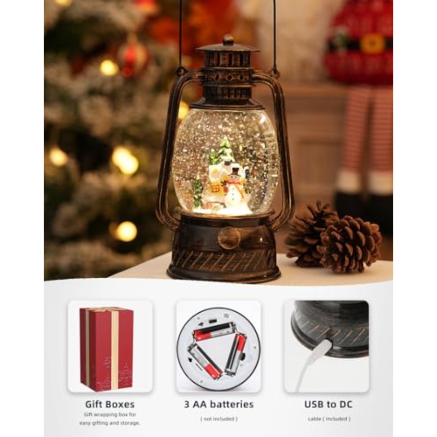 Christmas Decorations Snow Glo – Snow Globe Musical Bewertung und Preis