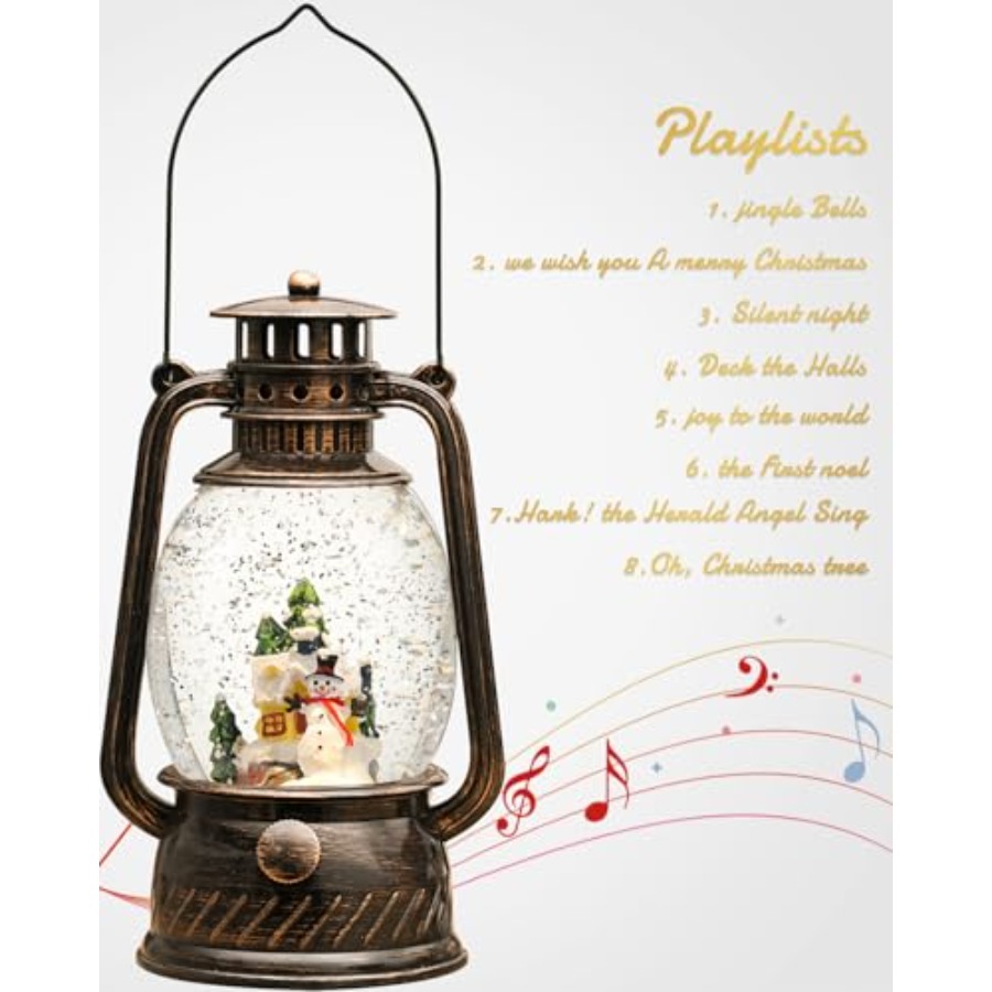 Christmas Decorations Snow Glo – Snow Globe Musical Bewertung und Preis