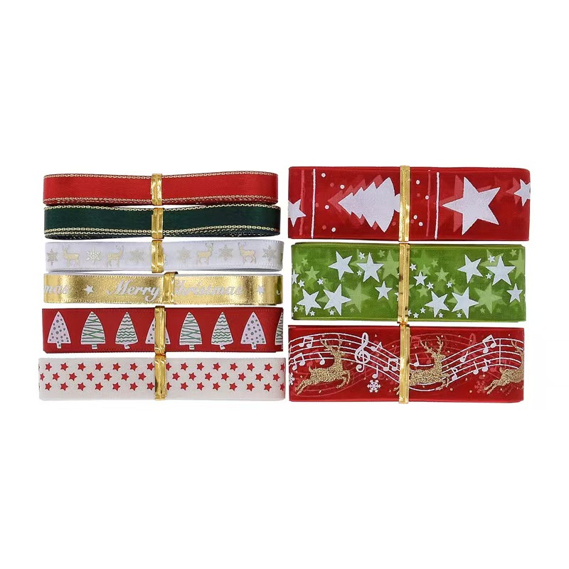 9pcs Christmas Ribbons Set Fes – Gift Box Wrap Set Bewertung und Preis