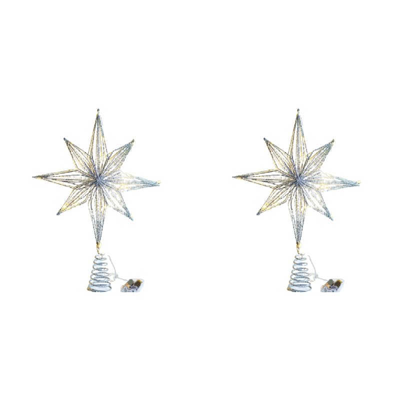 【LAST CHANCE】2X Christmas Tree – Star Tree Topper Bewertung und Preis