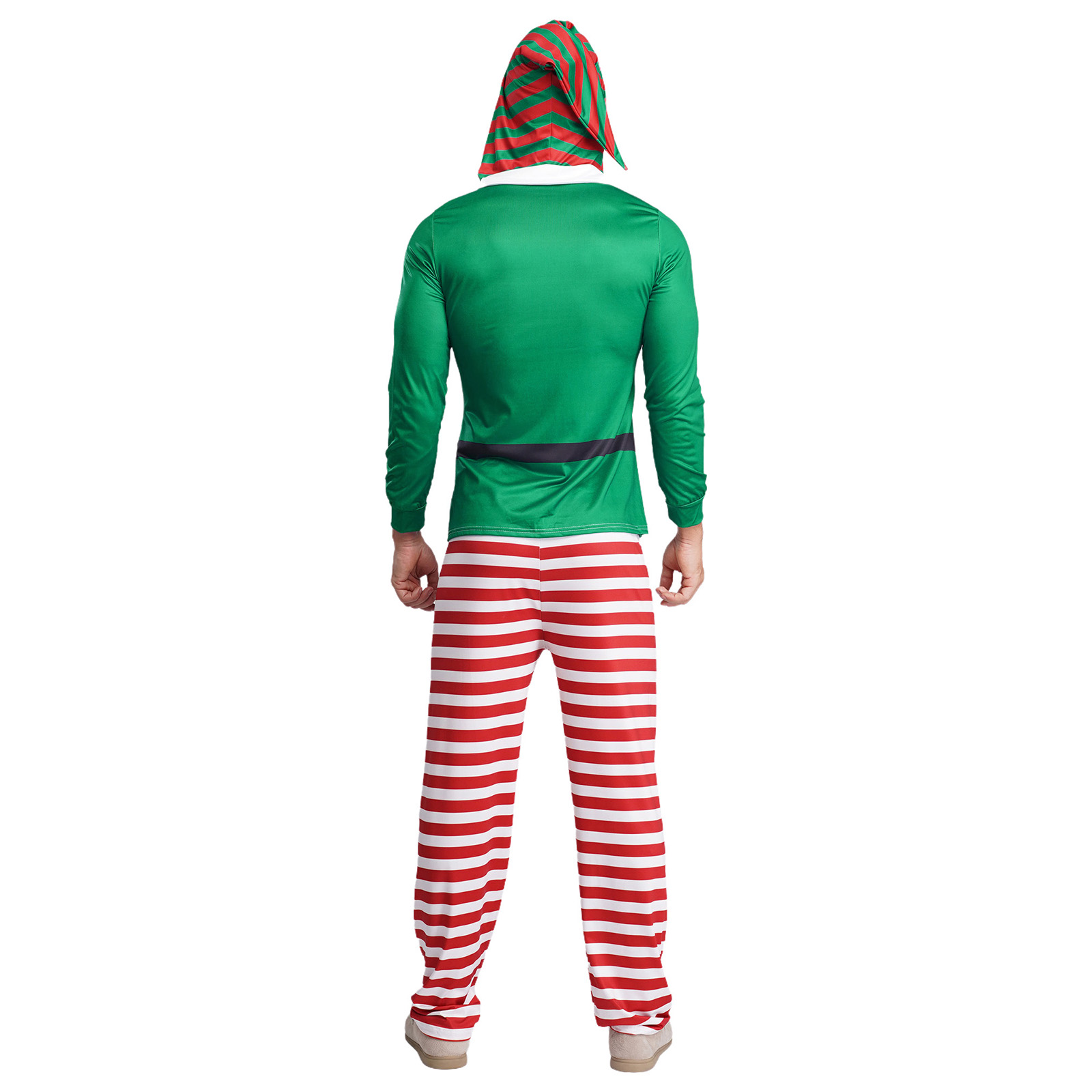 Mens Christmas Elf Pajamas Par – Elf Costume Christmas Bewertung und Preis
