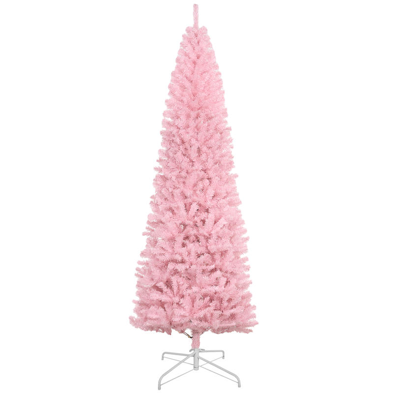 HOMCOM 8' Artificial Christmas – Christmas Tree Artificial Bewertung und Preis