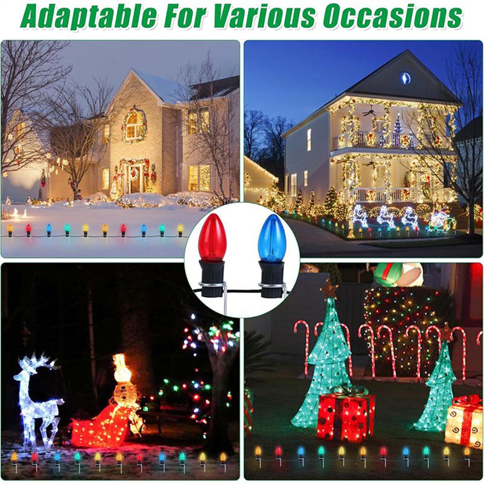 Christmas Light Stakes For Yar – Christmas Lights Outdoor Bewertung und Preis