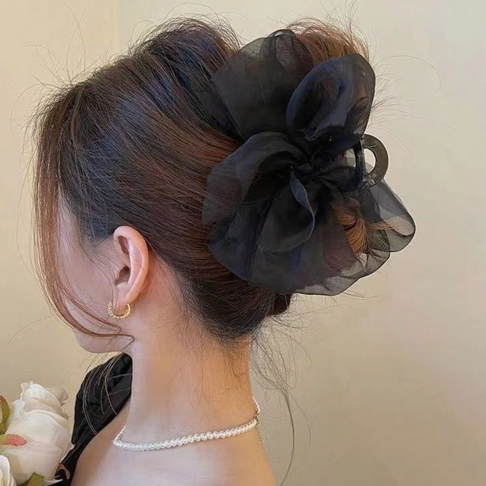 1PCFashion Mesh Tulle Large Bo – Ribbon Bow Gift Bewertung und Preis