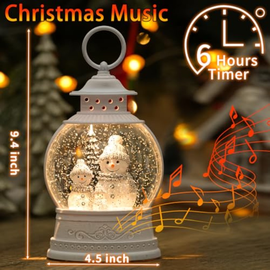 Christmas Snow Globe Lantern M – Snow Globe Musical Bewertung und Preis