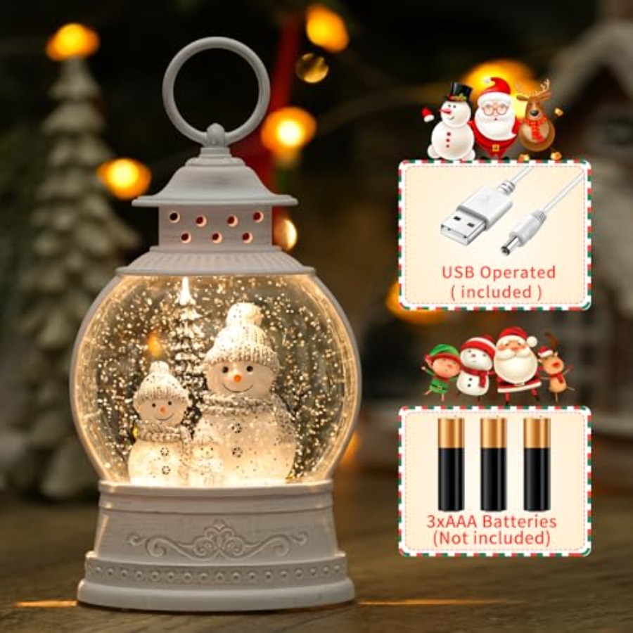 Christmas Snow Globe Lantern M – Snow Globe Musical Bewertung und Preis