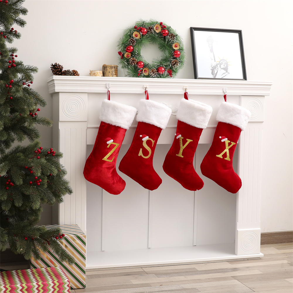 New Creative Alphabet Christma – Christmas Stocking Hanging Bewertung und Preis