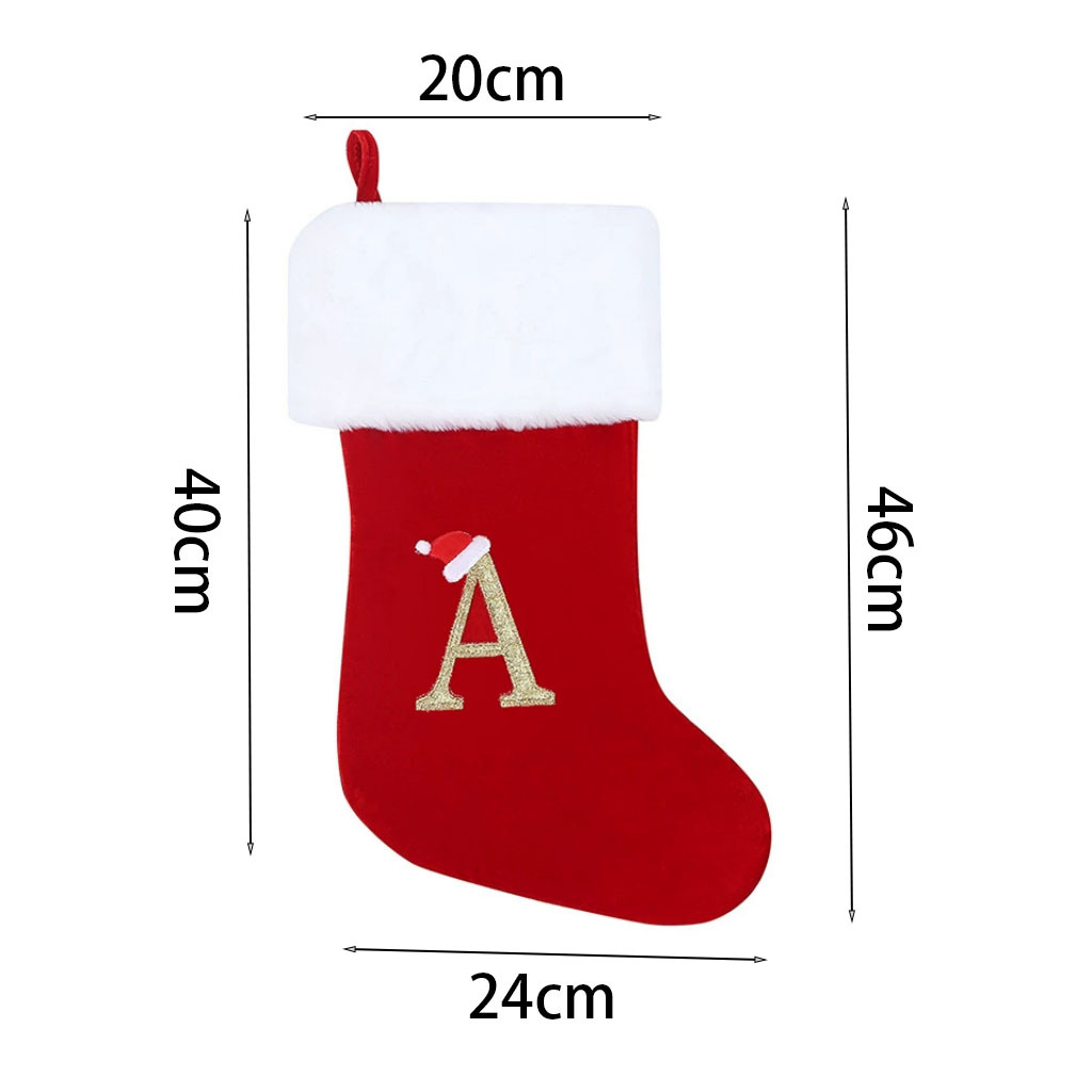 New Creative Alphabet Christma – Christmas Stocking Hanging Bewertung und Preis
