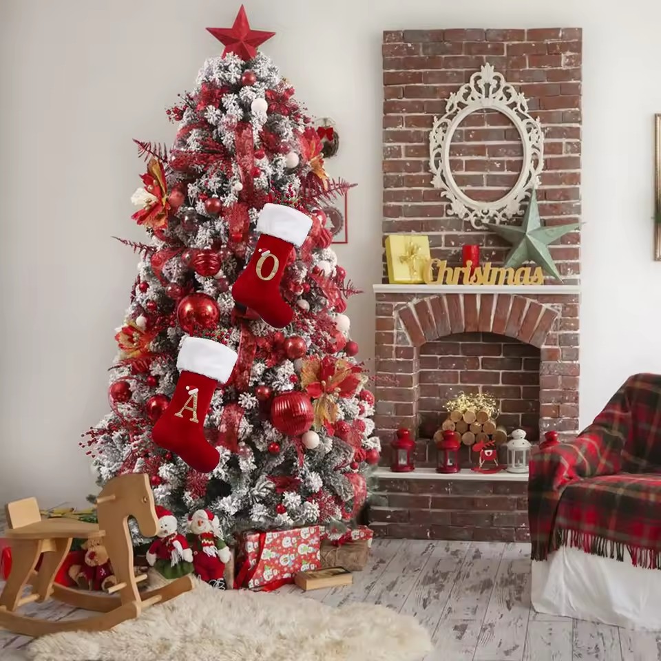 New Creative Alphabet Christma – Christmas Stocking Hanging Bewertung und Preis