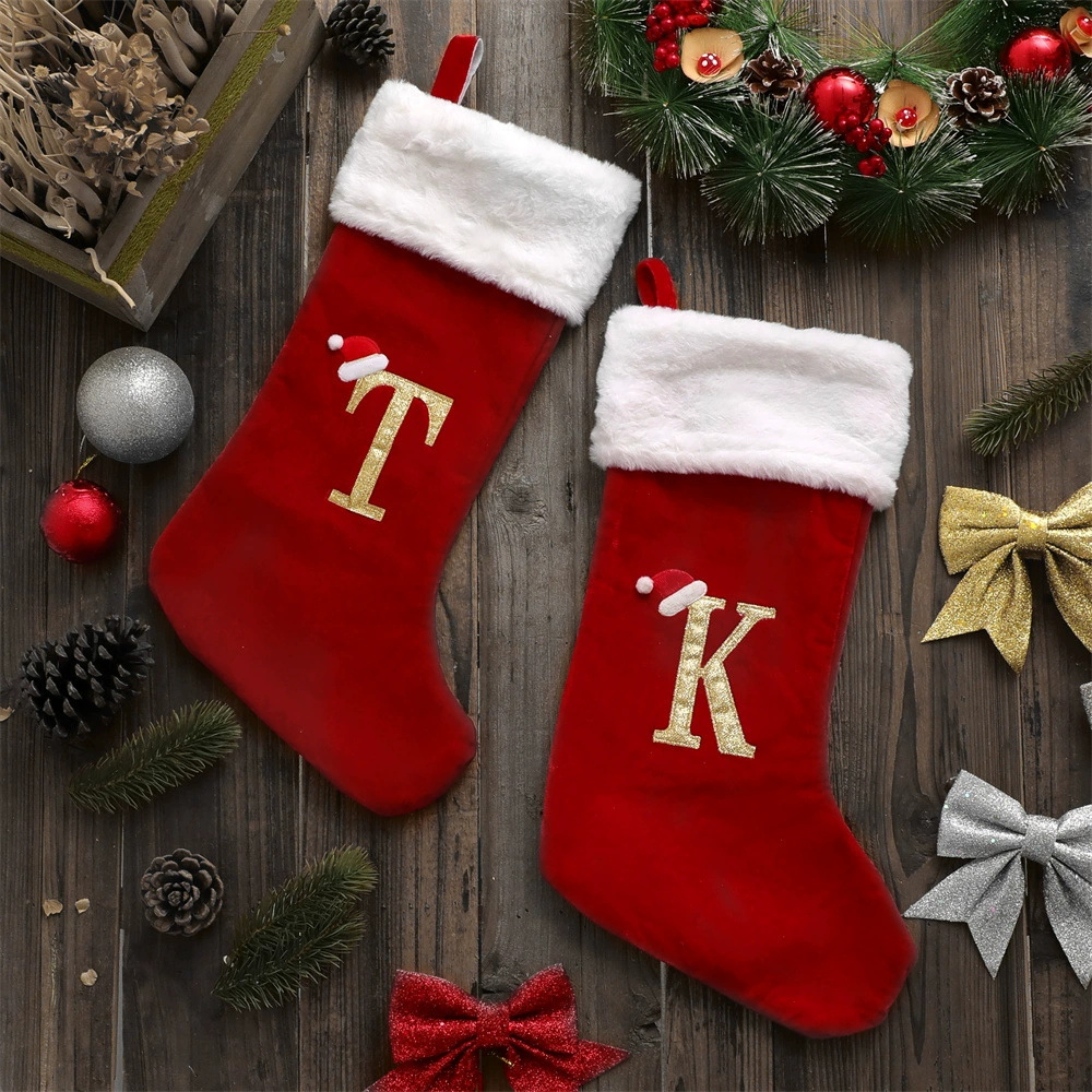 New Creative Alphabet Christma – Christmas Stocking Hanging Bewertung und Preis