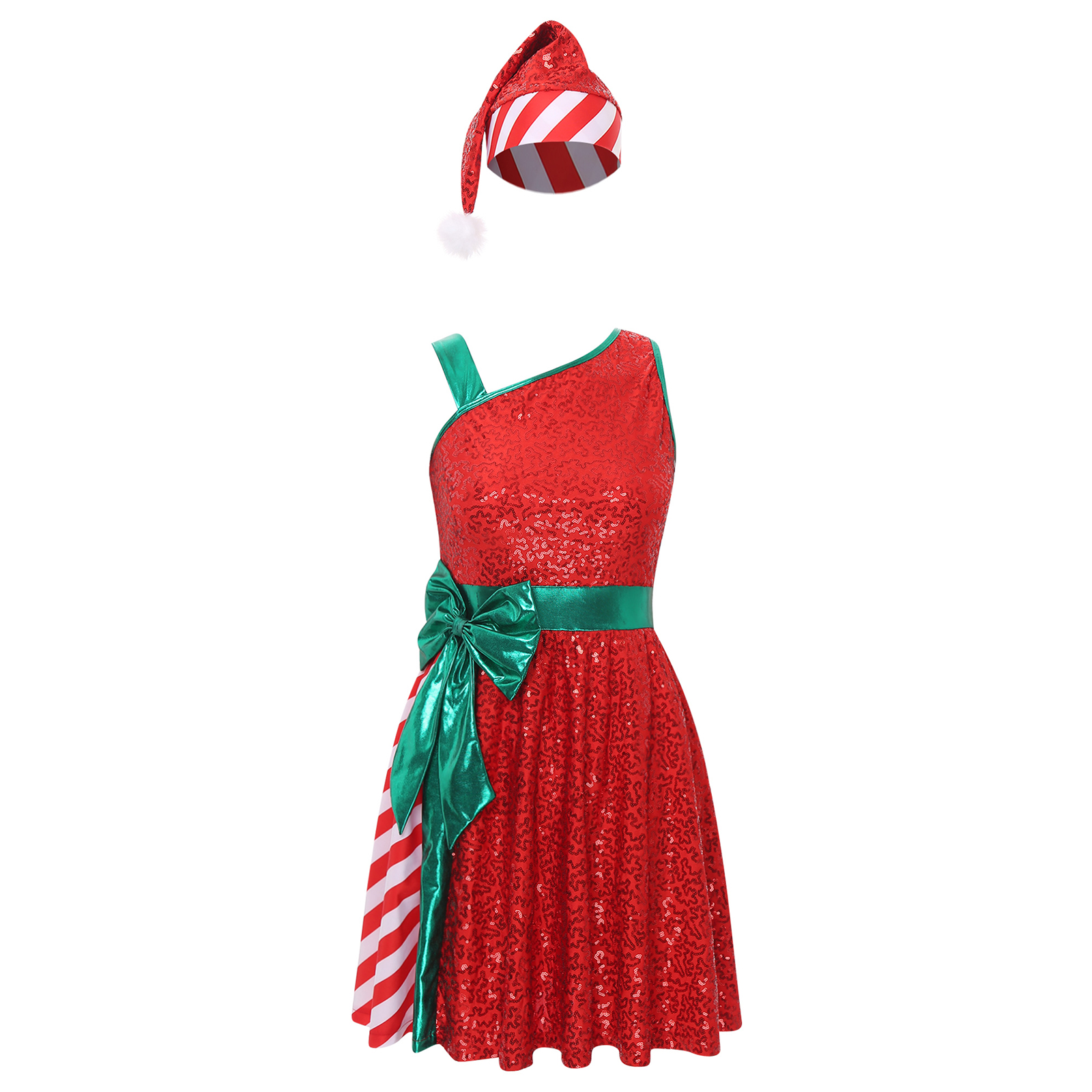 Christmas Santa Claus Dress El – Elf Costume Christmas Bewertung und Preis