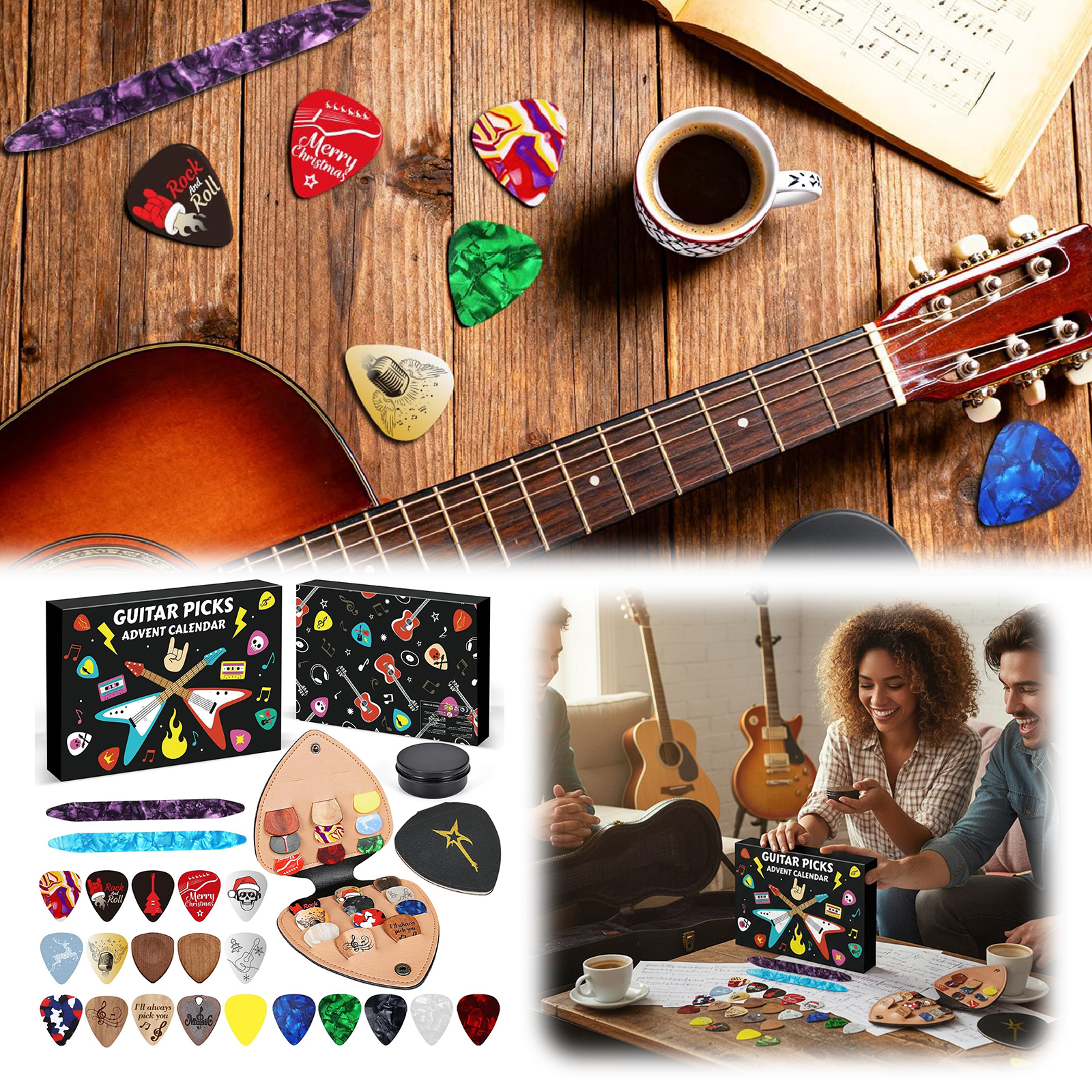 Guitar Picks Advent Calendar 2 – Advent Calendar Gift Bewertung und Preis