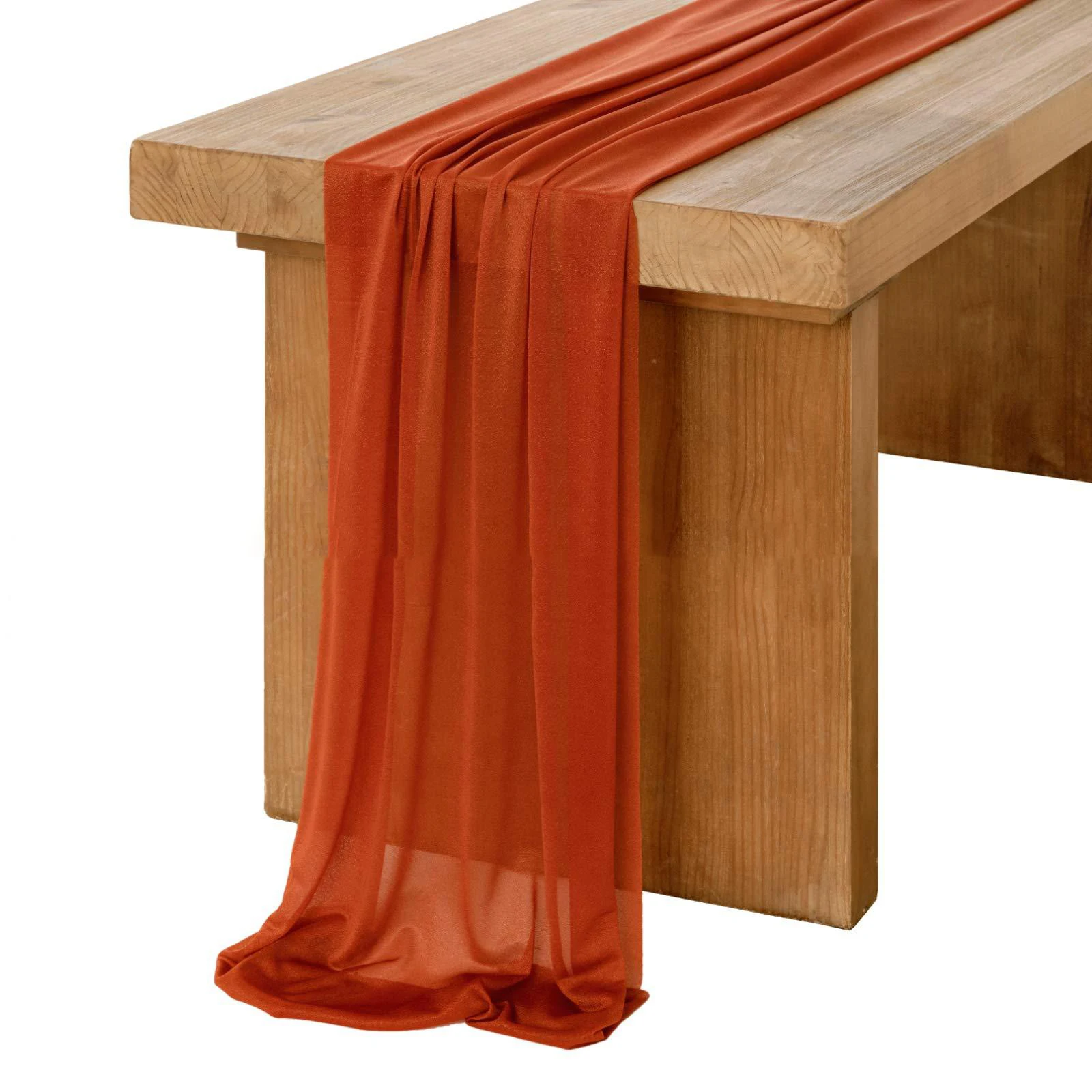 Chiffon White Table Runner Tab – Christmas Table Runner Bewertung und Preis