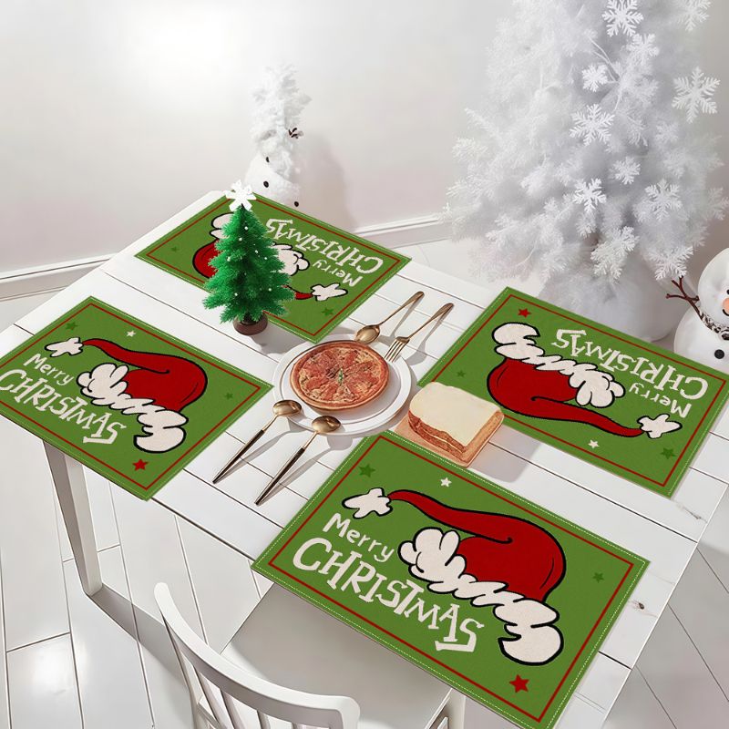 VIKAMA Cute Cartoon Christmas  – Christmas Table Runner Bewertung und Preis