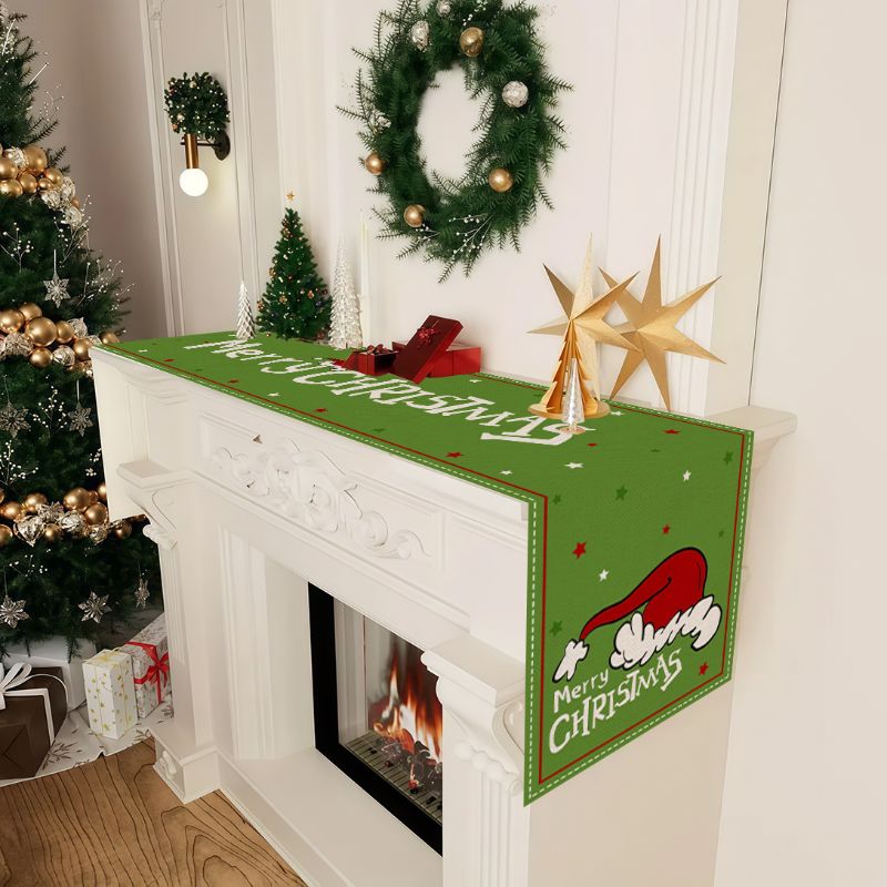 VIKAMA Cute Cartoon Christmas  – Christmas Table Runner Bewertung und Preis