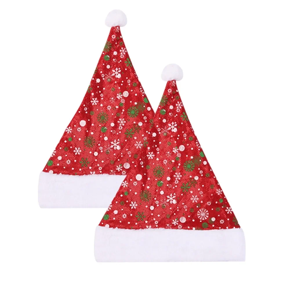 Thick Christmas Hat Red Checke – Santa Hat Plush Bewertung und Preis