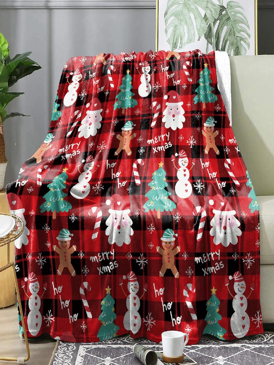 Cozy Flannel Winter Blanket Re – Christmas Throw Blanket Bewertung und Preis