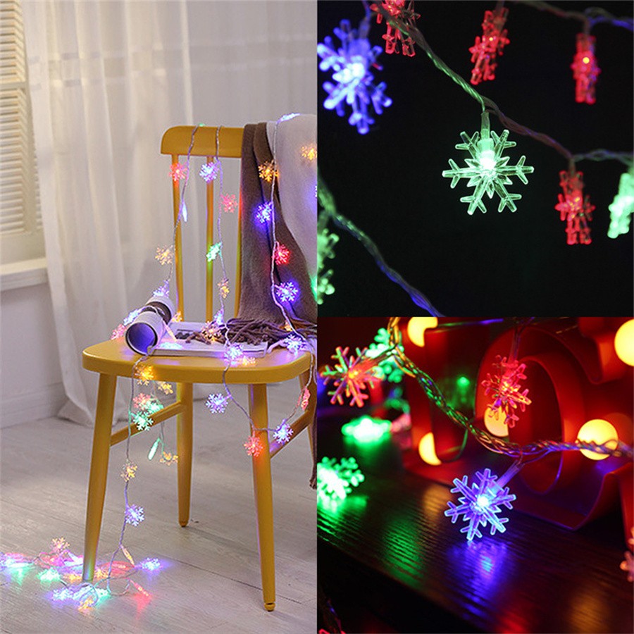 10/20/40 LED Snowflake String  – Led Fairy String Lights Bewertung und Preis