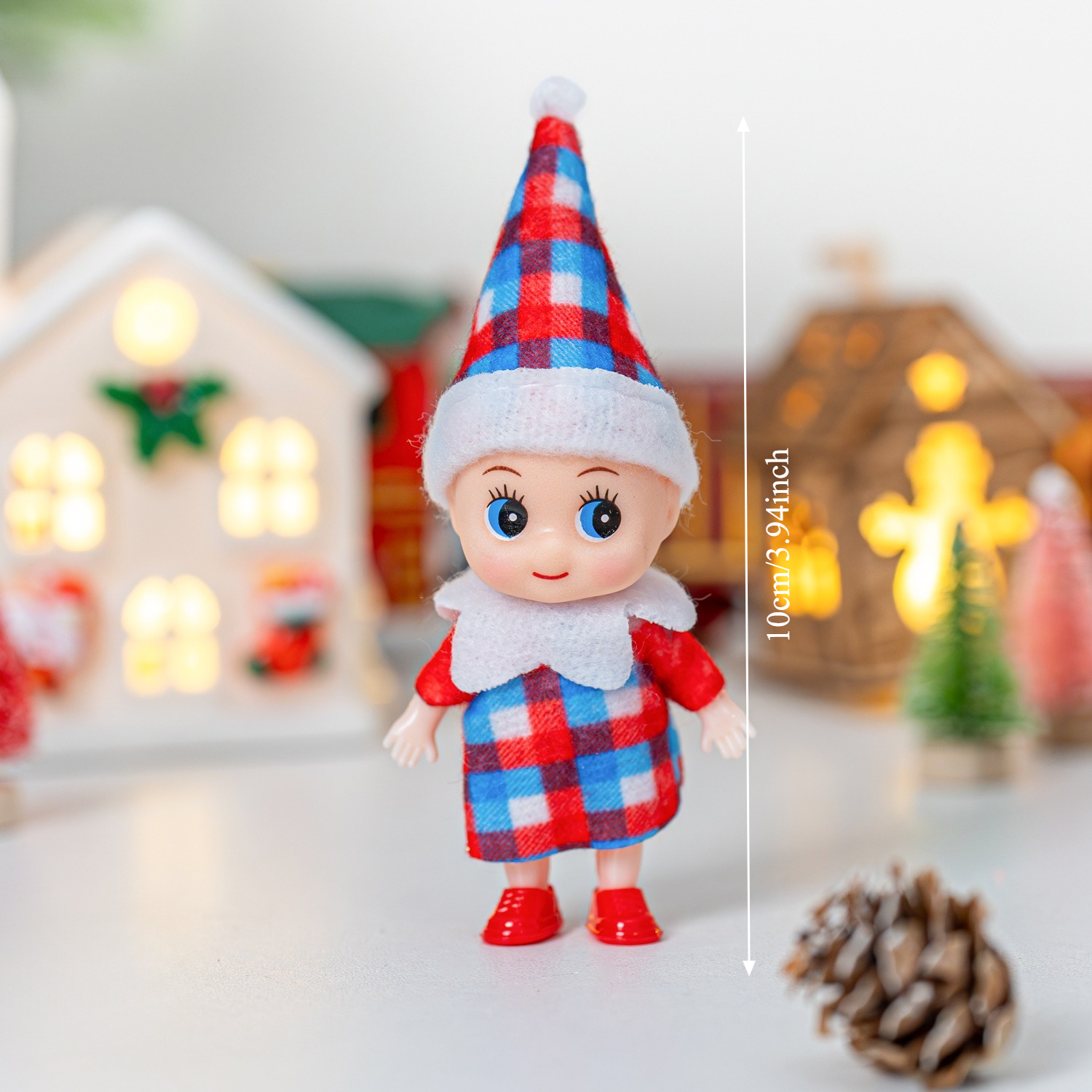 4/5/6 Pcs Mini Baby Elf Christ – Christmas Throw Blanket Bewertung und Preis