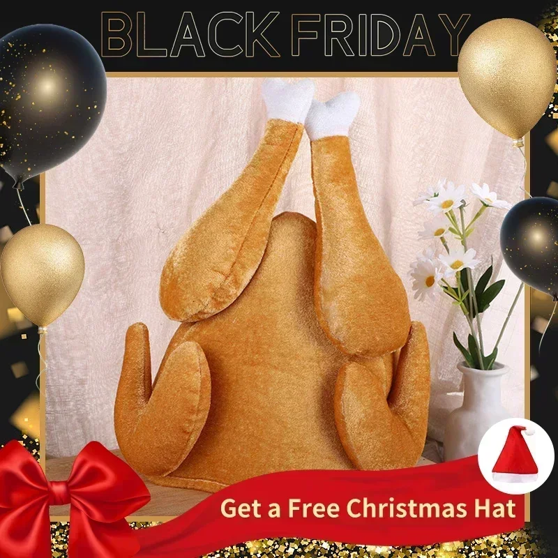 New Plush Roasted Thanksgiving – Santa Hat Plush Bewertung und Preis