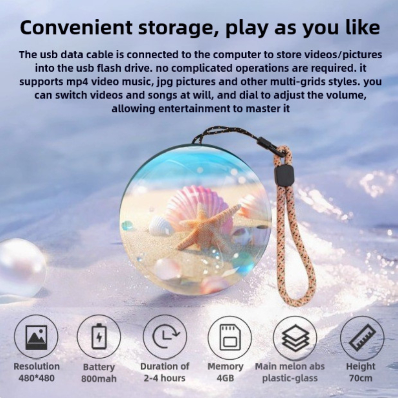New Crystal Ball Decorative Ba – Snow Globe Musical Bewertung und Preis
