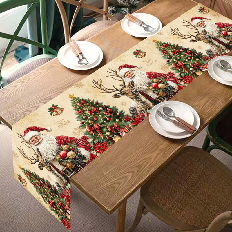 Vintage Christmas Table Runner – Christmas Table Runner Bewertung und Preis