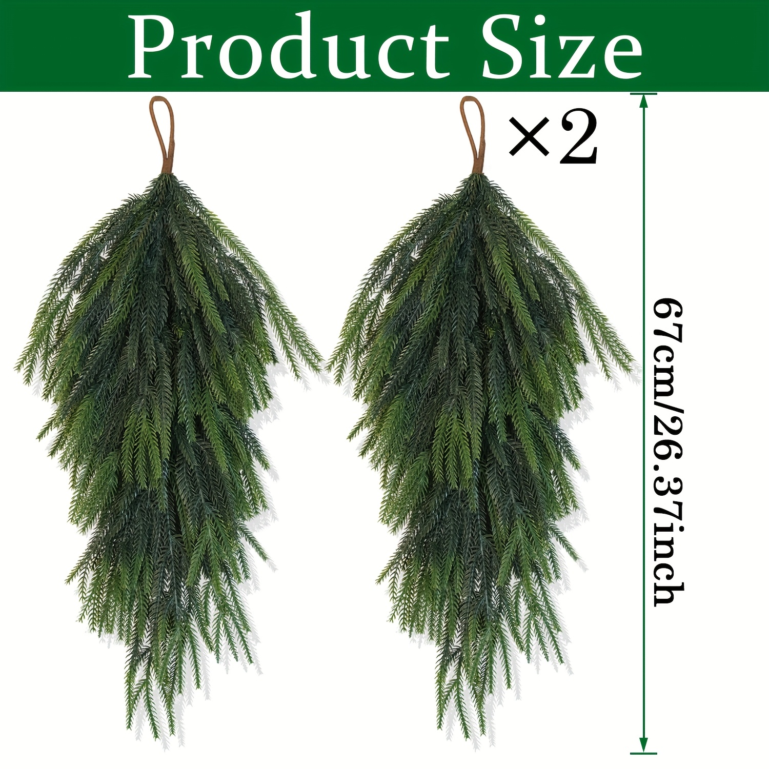 4pcs/2pcs Artificial Pine Need – Christmas Tree Artificial Bewertung und Preis